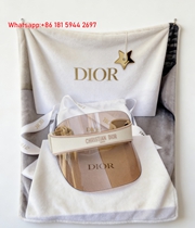 Christian Dior Pink Visor Flannel Sofa Throw Blanket D236